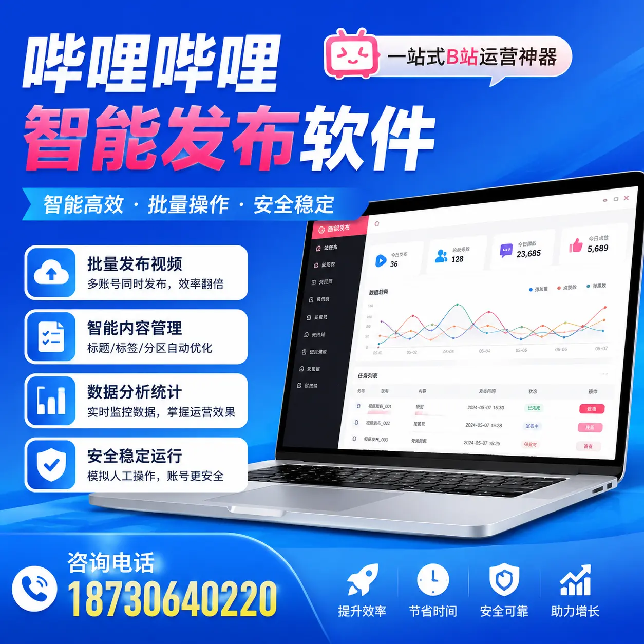 如何通过哔哩哔哩智能发布软件提升 广安 企业曝光率