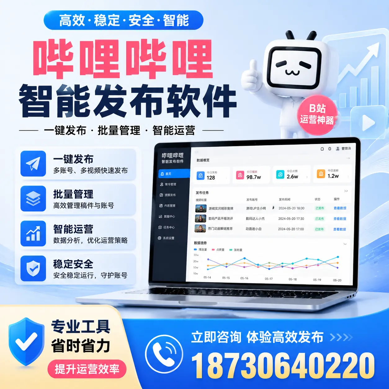 解密哔哩哔哩智能发布软件:功能与优势分析在 广安