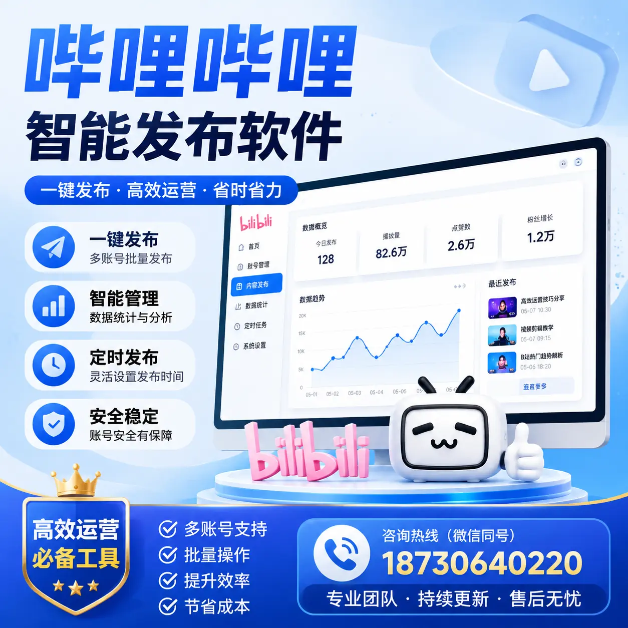 解密哔哩哔哩智能发布软件:功能与优势分析在 广安